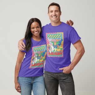 Camiseta BOLSAS DE CARRO™ Feliz e Natal Brilhante