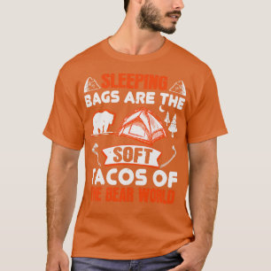 Camiseta Bolsas De Dormir São Tacos De Urso