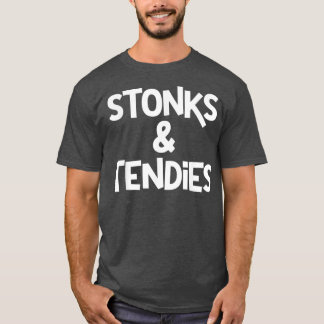 Camiseta Bolsas de Presente Engraçadas no Mercado de Ações