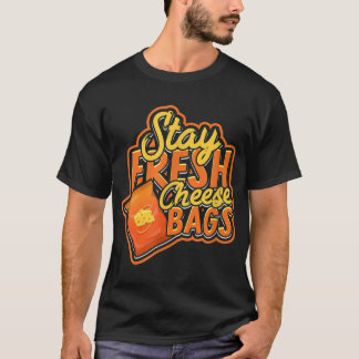 Camiseta Bolsas de queijo fresco - Queijo de Creme de Leite