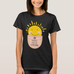 Camiseta Bolsas de sol alegria alegria sorriso