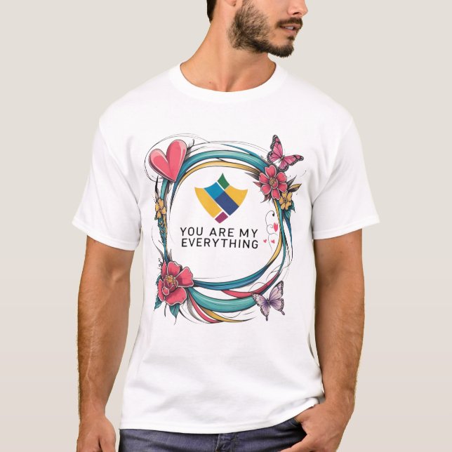 Camiseta Bolselha de Amor: "Você é o meu Tudo" (Frente)