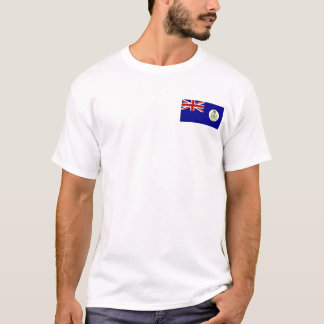 Camiseta Bolso colonial T da bandeira de Bahamas