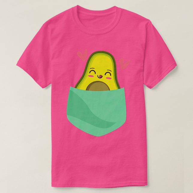 Camiseta bolso com abacate (Frente do Design)