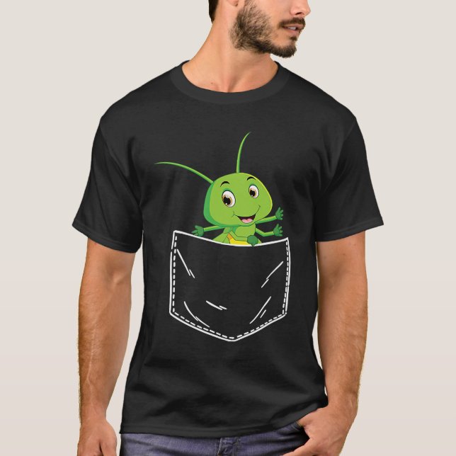 Camiseta Bolso de Gafanhoto (Frente)