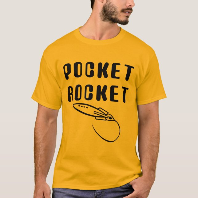 CAMISETA BOLSO ROCKET (Frente)