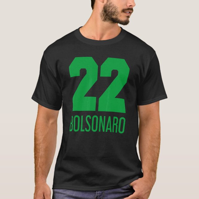 Camiseta Bolsonaro 22 (Frente)