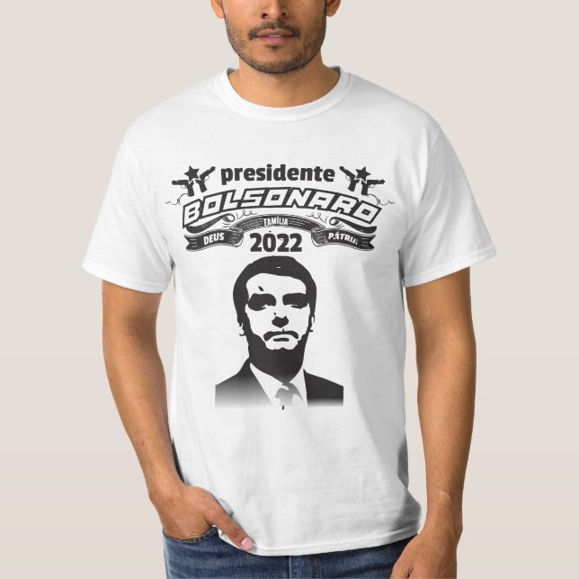 CAMISETA BOLSONARO PRESIDENTE (Frente)