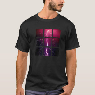Camiseta Bolt De Relâmpago De Tempestade De Relâmpago