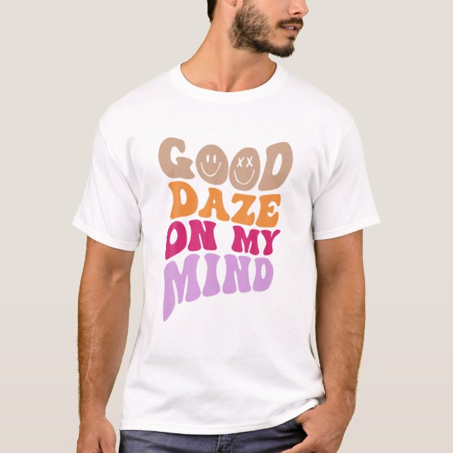 Camiseta Bom Azar Na Minha Mente, Estética (Frente)