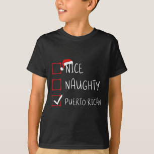 Camiseta Bom Bonito Natal Porto-Riquenho Porto Rico Ele