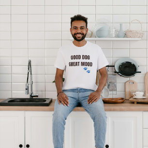 Camiseta Bom Cão Ótimo Humor