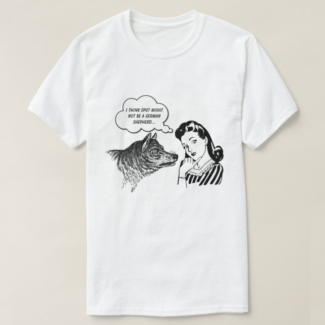 Camiseta Bom cão Spot (Frente do Design)