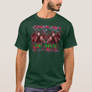 Camiseta Bom cavalheiro com uma escotilha