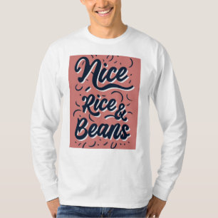 Camiseta bom como feijão de arroz