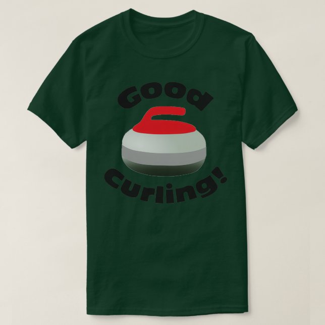 Camiseta Bom Curling (Frente do Design)
