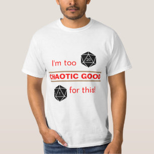 Camiseta Bom Demais Caótico