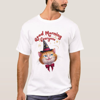 Camiseta Bom dia a todos, citações do Bom dia.