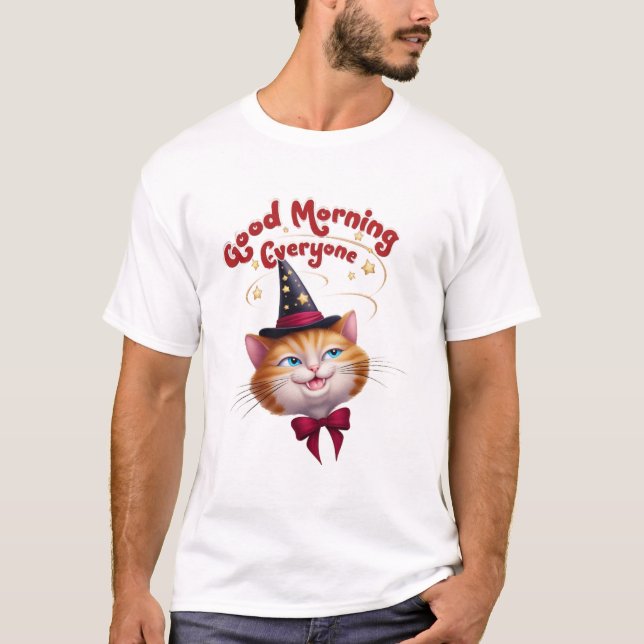 Camiseta Bom dia a todos, citações do Bom dia. (Frente)