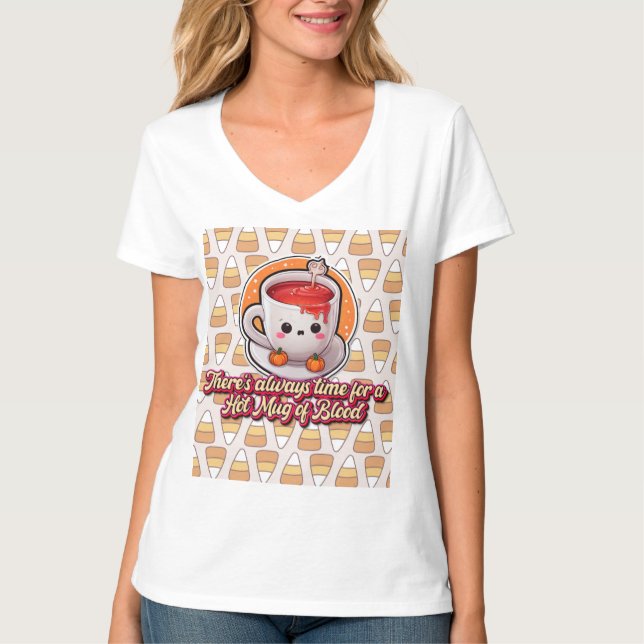 Camiseta Bom Dia das Bruxas! 👻 (Frente)