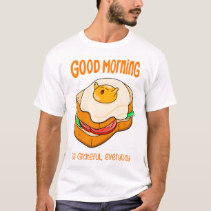 Camiseta Bom dia, gema de ovo