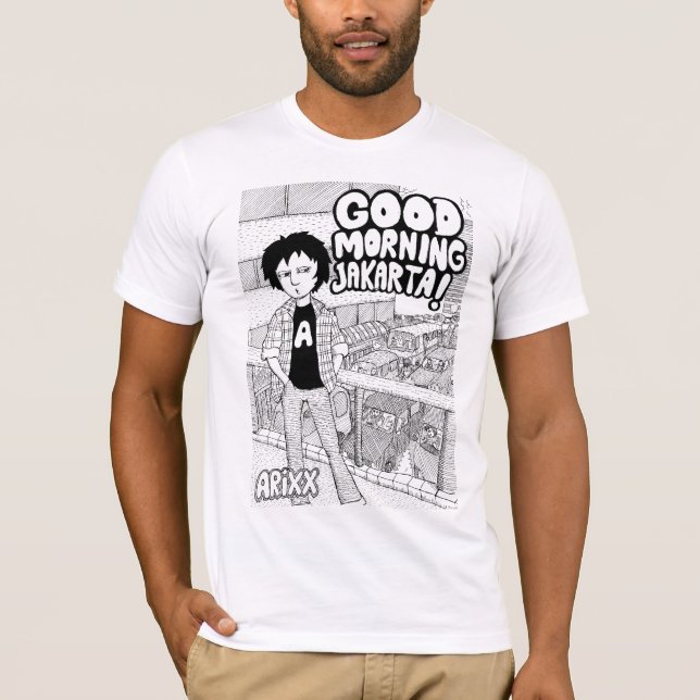 Camiseta bom dia jakarta (Frente)