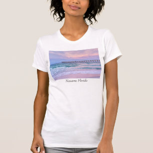 Camiseta Bom dia Navarre Beach Pier T-Shirt