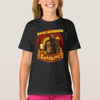 Bom Dia Sol Bigfoot Café Humor Arte