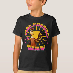 Camiseta Bom Dia Solzinho Galo Divertido