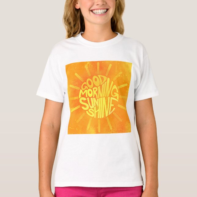 Camiseta Bom Dia, Sunshine! (Frente)