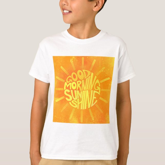 Camiseta Bom Dia, Sunshine! (Frente)