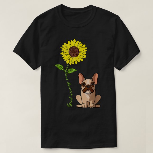 Camiseta Bom Dia Sunshine Ama Meu Cardigan Welsh Corgi (Frente do Design)