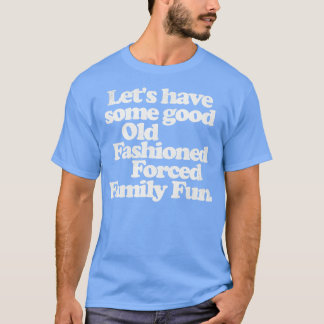 Camiseta Bom e velho Natal divertido da família