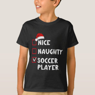Camiseta Bom Jogador de Futebol Travesso Divertida Lista de