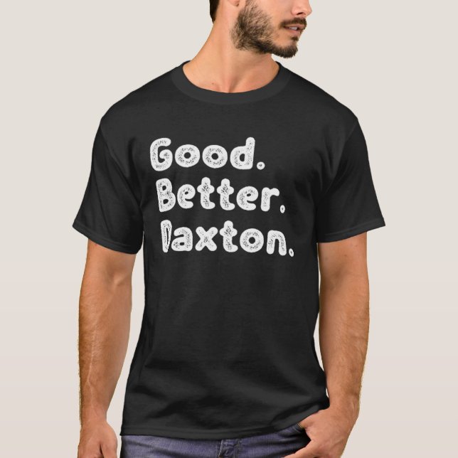 Camiseta Bom melhor Daxton (Frente)
