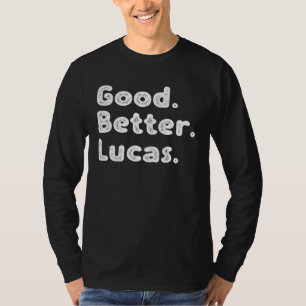 Camiseta Bom melhor Lucas
