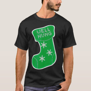 Camiseta Bom Natal Engraçado, Bem Parado, Grande