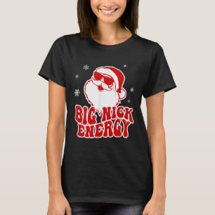 Camiseta Bom Natal Grande Nick Energy Papais noeis Adulto M