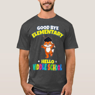 Camiseta Bom Tchau Alô Elementar Formatação do Ensino Médio