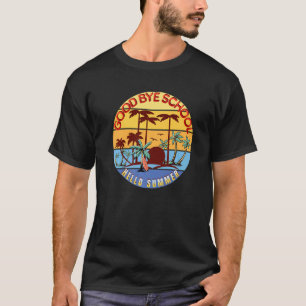 Camiseta Bom Tchau Aluna de Verão Professor Vaca