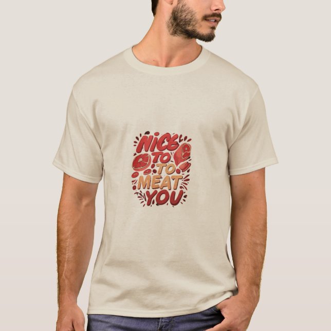 Camiseta Bom te carne (Frente)