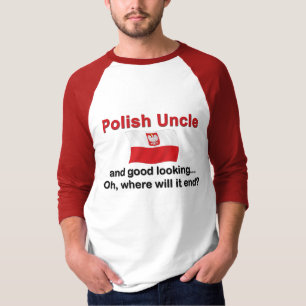 Camiseta Bom tio polonês de Lkg