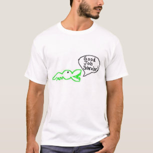 Camiseta Bom trabalho Schreiber (listras)