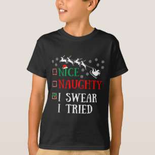 Camiseta Bom Travesso Eu Juro Que Tentei Piada Engraçada de