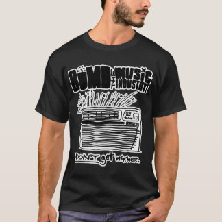 Camiseta Bomba A Indústria Musical Americana Punk Essencial