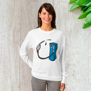 Camiseta Bomba de Combustível Divertida