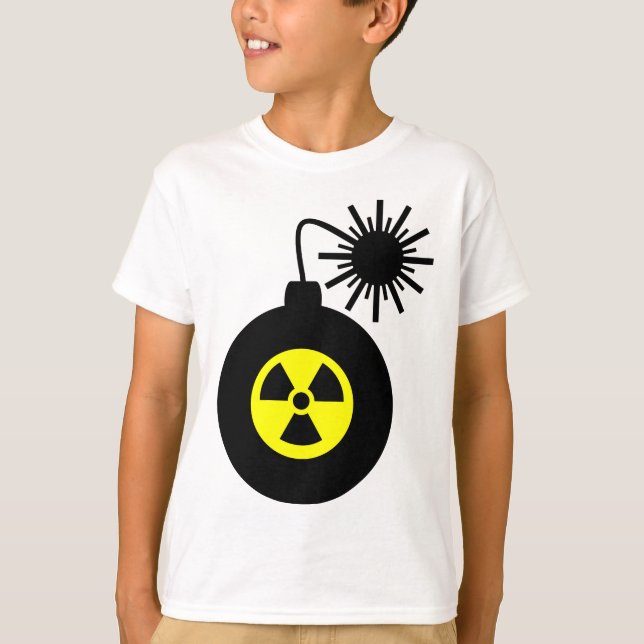 Camiseta Bomba de energia nuclear (Frente)