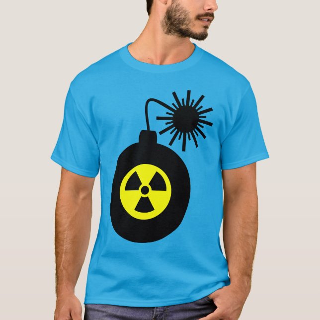 Camiseta Bomba de energia nuclear (Frente)