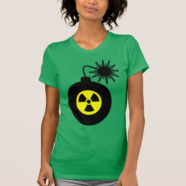 Camiseta Bomba de energia nuclear (Frente)
