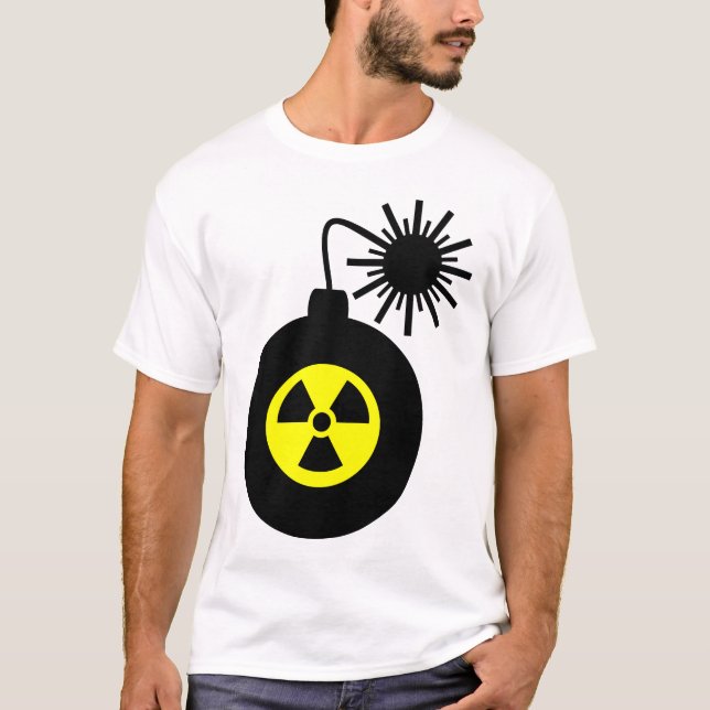 Camiseta Bomba de energia nuclear (Frente)